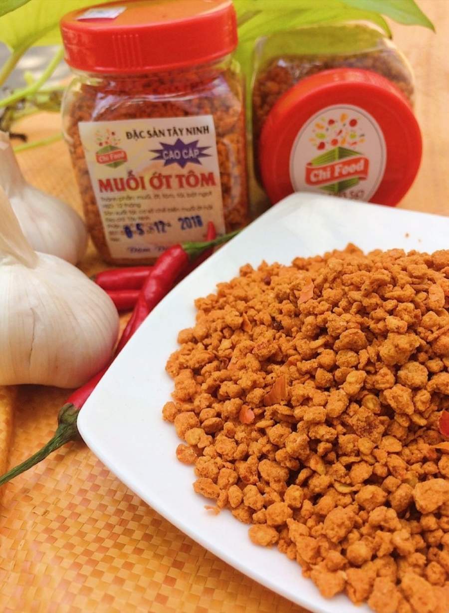 Muối ớt tôm Tây Ninh