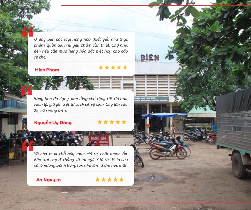 Đánh giá chợ Tân Biên