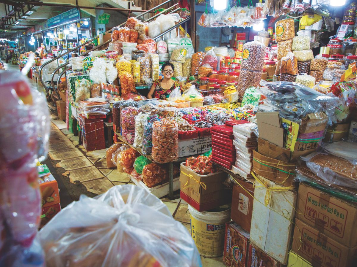 Không khí mua bán tại chợ Tây Ninh