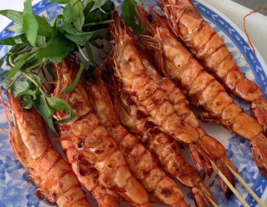 Tôm nướng muối ớt